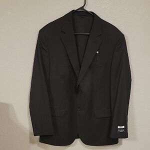 Jos. A. Bank Black Men's Two-Button Sport Coat Blazer